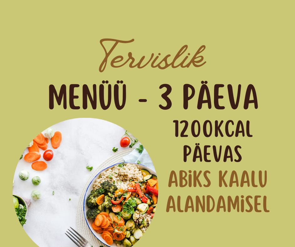 Tervislik menüü